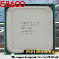 ZZOOI Original Intel Core 2 Duo E8600 Processor 3.33GHz/6M/1333MHz CPU Free shipping ship out within 1 day also sell E8400 E8500