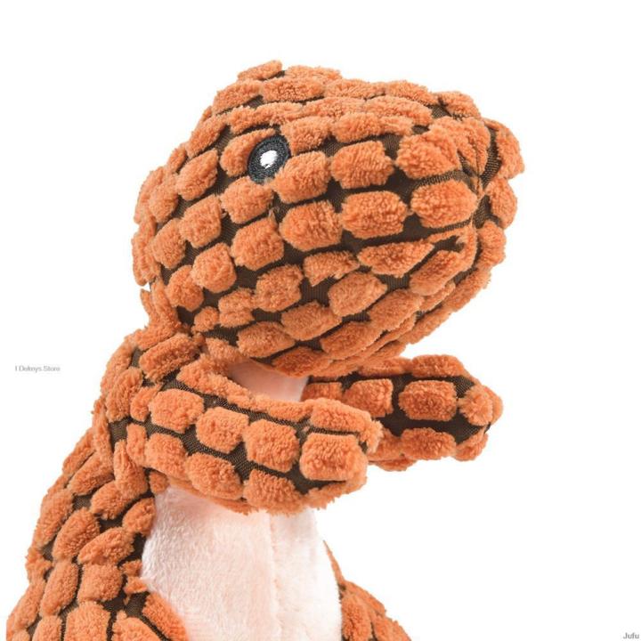 dog-toys-dinosaur-shape-corduroy-chew-toy-training-entertainment-interactive-pet-chew-toy-pet-toy-bite-resistant-dog-accessories-toys