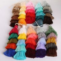 15cm Mix 5 Colors Poly Cotton Tassel Charm Pendant Handmade For Jewelry Making Findings Curtain Clothes Bag Decoration