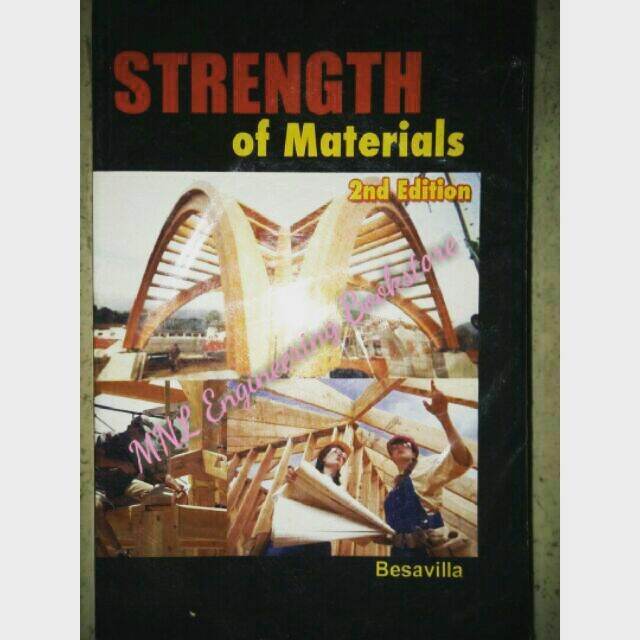 ORIG Strength of Materials 2nd ed Besavilla Lazada PH