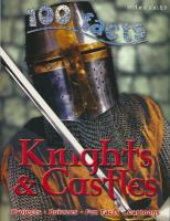 100 facts Knights &amp;  castles 100 facts knight and Castle childrens Encyclopedia of Popular Science Encyclopedia English original book