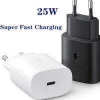 Original 25W Super Fast Charger Usb Type C Cargador For Samsung S21 A52S A71 A70 S20 S22 5G Power Adapter For Galaxy Note20 S10