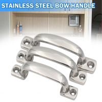 1pc 304 Stainless Steel Bow Door Handle Replacement Kitchen Cabinet  Furniture Handle Industrial Hardware Equipment Door Hardware Locks