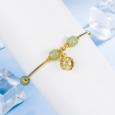 【CW】 VENTFILLE Gold Color Hetian for Small Simplicity Birthday Dropshipping Wholesale