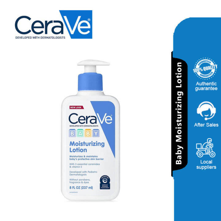 CeraVe Baby Moisturizing Lotion with 3 Essential Ceramides & Vitamin E ...