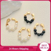 【DT】hot！ New Dangle Earrings Temperament Beads Fashion VersatileStud  Womens Jewelry Gifts