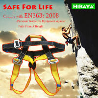 HIKAYAปีนเขาอย่างมืออาชีพเข็มขัดนิรภัยใส่เทียมเข็มขัดนิรภัยRappel Rescue,Half Bodyเข็มขัดนิรภัยที่นั่ง