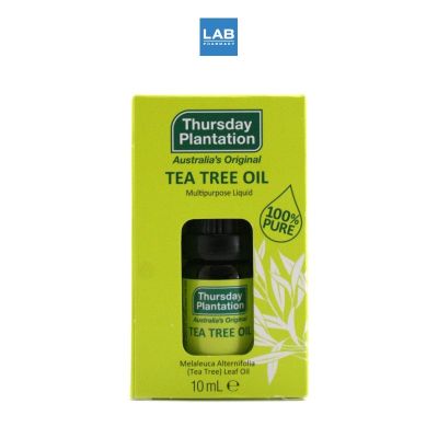 Thursday Plantation Tea Tree Oil 10 ml. - น้ำมันสกัดทีทรีบริสุทธิ์ ดูแลปัญหาสิว