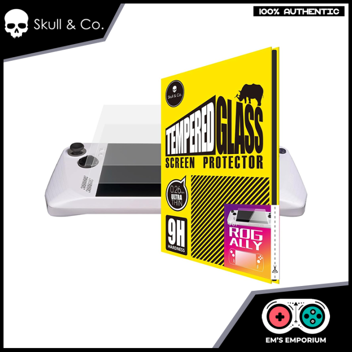 Tempered Glass Screen Protector for ROG Ally (2 Pack) – Skull & Co. Gaming