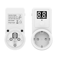 Two Digit Display Timer Universal Timing Socket EU Electronic Digital Countdown Switch Mechanical 220-240V Timer Kitchen Tools