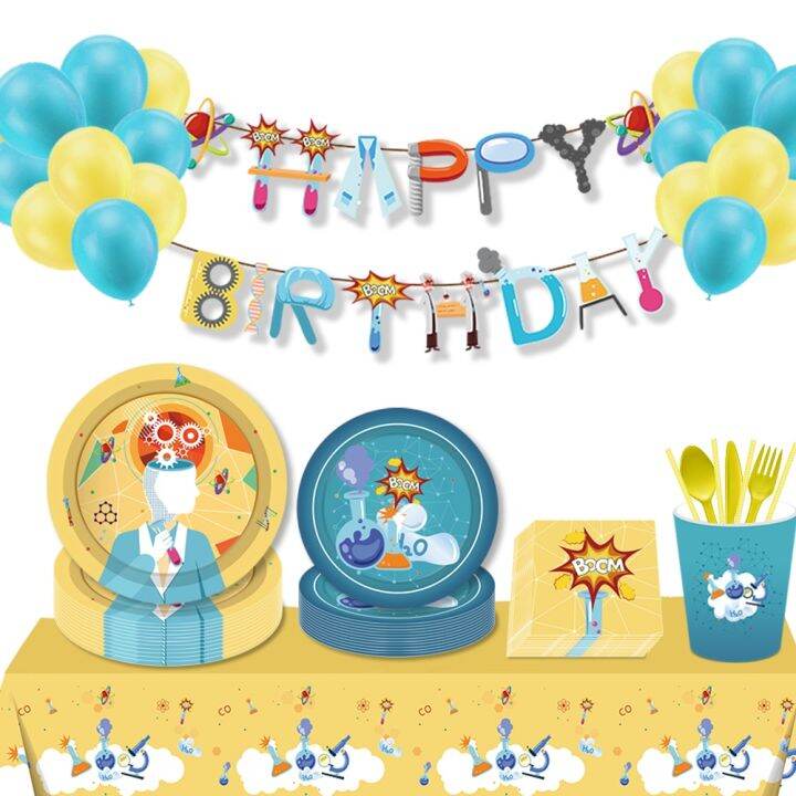 [HOT TIBRITRSHXI HOT] Boy Kids Scientist Laboratory Science Baby Shower