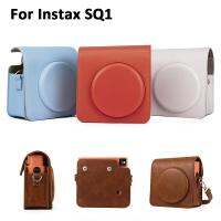 Carry PU Leather Bag Case Cover with Shoulder Strap For Fujifilm Instax SQUARE SQ1 Instant Film Photo Camera Black / Brown /Gold