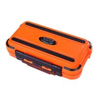 Lure Fishing Box 24 Compartments Double Layer Fishing Box Plastic Fishing Tackle Box