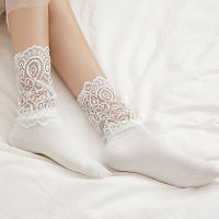 Hot Women S Lace Socks R Sexy Fishnet Stockings Hollow Breathable Cotton Socks Fashion Funny Socks Ladies Lolita Cute Sock