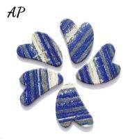 1Pc Natural Crystals Lapis Lazuli Cosmetology Gem Board Thin Face Tool Healthy Scraping Plate lady Gift