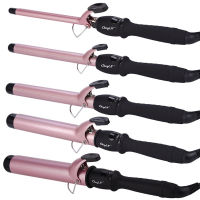 13-38mm Professional Temperature Setting Hair Curling Iron LCD Screen Electric Curler Long Tong Wand