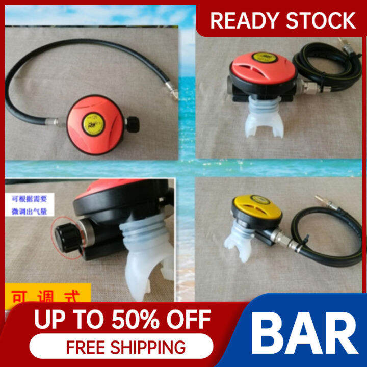 Diving breathing regulator underwater breathing apparatus diving