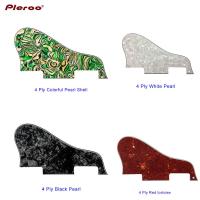 Pleroo ชิ้นส่วนกีตาร์สั่งทำ-สำหรับมือซ้าย335แจ๊ส Archtop Pickguard กีตาร์รอยขีดข่วนแผ้น5สี