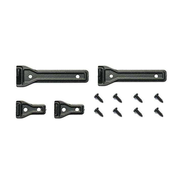 Door Hinge Assy for Traxxas TRX4 2021 Ford Bronco 1/10 RC Cawler Car Model Car Parts Silver