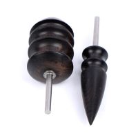 DIY Leather Grinding Tool Electric Polishing Machine Bit Leather craft Edge Arch Groove Slicker Kit Sandalwood Head Burnisher