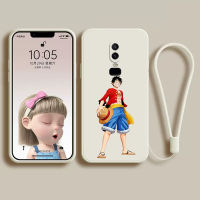 เคสโทรศัพท์  OnePlus 6 เคสโทรศัพท์มือถือซิลิโคนเหลวป้องกันการตก ทนต่อการสึกหรอ แมงกะพรุนคิงลูฟี่ ภาพการ์ตูน ทันสมัยและสวยงาม