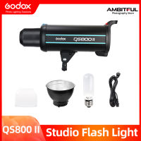 Godox QS800II 800Ws GN90 Professional Studio Strobe with Built-in Godox 2.4G Wireless X System Offers Creative Shooting