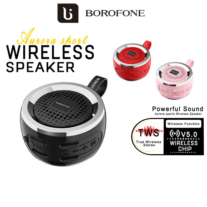 🔥 ลำโพงบลูทูธ BOROFONE รุ่น BR2 ลำโพงพกพา คุณภาพเสียงดี เบสแน่น เชื่อม ...