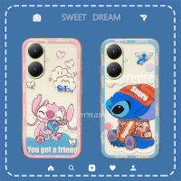 เคสใหม่สำหรับ VIVO Y27 Y78 Y36 4G 5G 2023น่ารักสร้างสรรค์รูปการ์ตูนมาคู่กับเคสมือถือโปร่งแสงป้องกันกันกระแทกบางเฉียบซิลิโคนเคสนิ่ม