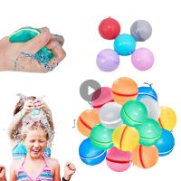 5/10pcs Silicone Water Balloon Water Bomb Splash Ball Toys Reusable Water Balloons Garden Game For Kids Playing Water Summer Toy Balloons