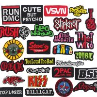 hotx【DT】 Punk Iron Embroidered Patches Clothing Thermoadhesive Hippie Biker Sewing