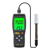 ส่วนลดที่ดีที่สุด Smart Sensor AS218 Digital PH Meter 0.00 ~ 14.00pH ดิน PH PH Meter