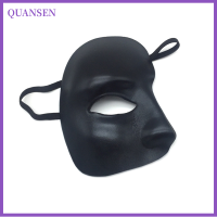 QUANSEN The Phantom Cosplay ครึ่งหน้าหน้ากากสำหรับปาร์ตี้ประกอบฉากอุปกรณ์งานเทศกาล