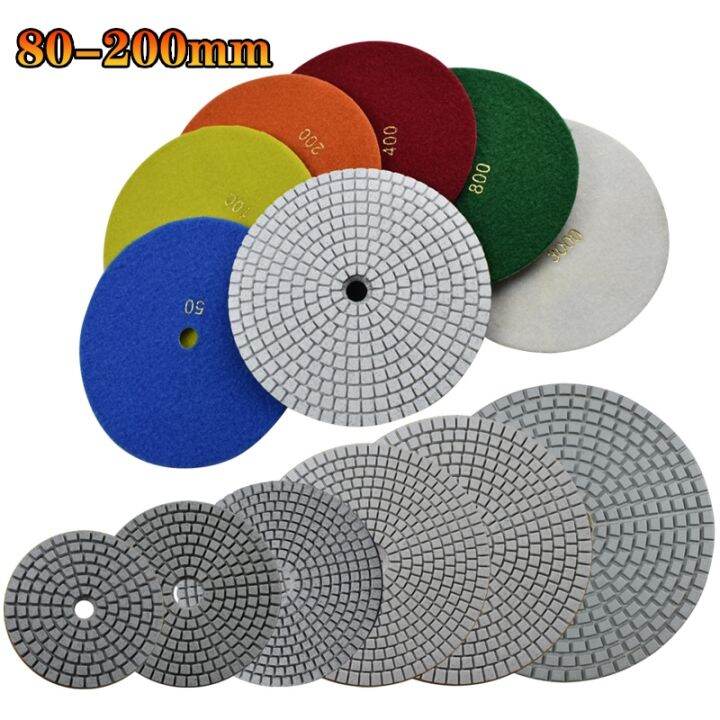 80mm200mm Diamond Polishing Pad Wet Abrasive Tool for Sanding Stone