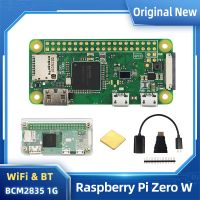 ราสพ์เบอร์รี่ Pi Zero W 1Ghz CPU BCM2835 512M RAM Wifi บลูทูธ-เข้ากันได้ตัวเลือกฮีทซิงค์เคสหน้าจอเครื่องจ่ายพลังงานสำหรับกล้องชิ้นส่วนวงจรไฟฟ้า