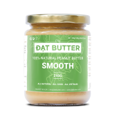 Bơ đậu phộng nguyên chất xay mịn không đường Đạt Butter 240g