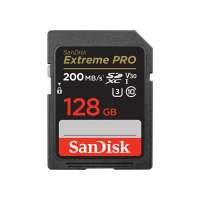 เม็มโมรี่การ์ด) 128 GB SD CARD (เอสดีการ์ด) SANDISK EXTREME PRO SDXC UHS-I CARD (SDSDXXD-128G-GN4IN))