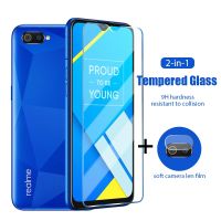 (Hulux electron) 2IN1ป้องกันสำหรับ Realme 8 7 6 Pro GT Neo 2T C21เลนส์กล้องฟิล์มแก้วสำหรับ Realme Narzo 30 5G 8i Q3 Pro C21y C25s C3