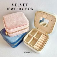 Gewinie.co- Velvet Jewelry box กล่องใส่เครื่องประดับ