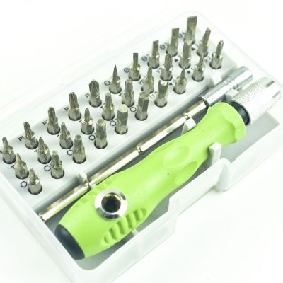 ：“{—— Tool Repair 32 In 1 Screwdriver Set Precision Mini Magnetic Screwdriver Bits Kit Phone Mobile Ipad Camera Maintenance