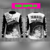 2023 design sublimation long sleeve t-shirt full sniper motorcycle jersey 3d printed long-sleeved motorcycle jersey ，Can be customization