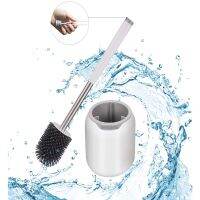 Eyliden TPR Toilet Brush Rubber Head Holder Cleaning Brush For Toilet Wall Hanging Floor Bathroom Cleaning Tools with Tweezers