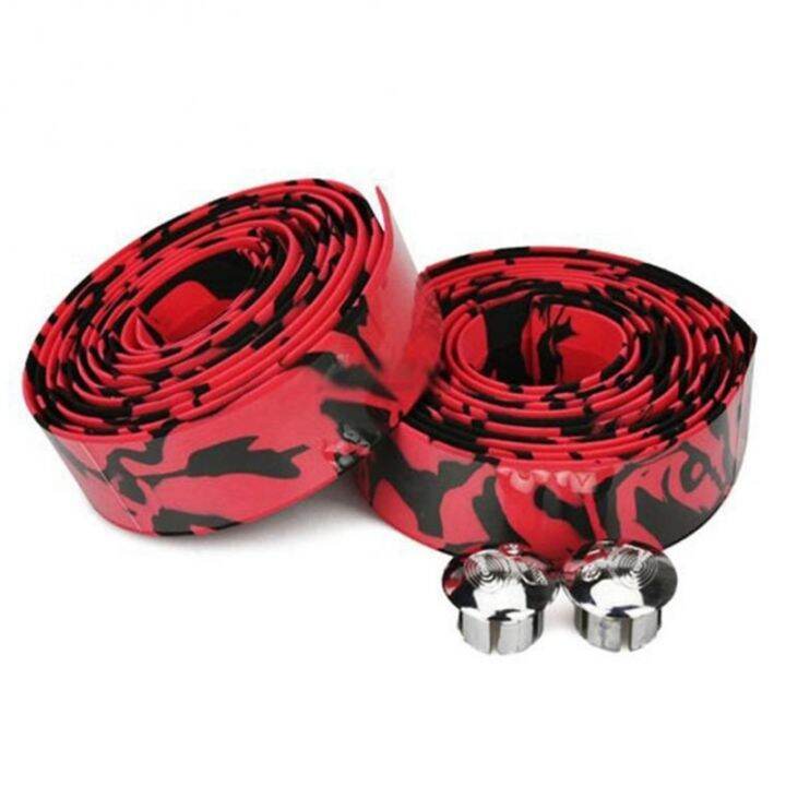 1-pair-road-bike-bicycle-handlebar-tape-camouflage-cycling-handle-belt-cork-wrap-bike-bicycle-cork-handlebar-tape-wrap