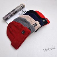 【hot sale】✸۞ C05 Knitted Color Smile Girl Hat Winter Childrens Hats Cotton Beanies Kids Boys