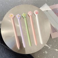 Cute Cat Claw Protective Sleeve For Apple Pencil 1/2 Silicone Cover For iPad Tablet Touch Pen Stylus Cartoon Flower Pencil Cases