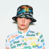 Lightweight Bucket Hat with BB Print - หมวกบัคเกต สีเขียว (M.Green)