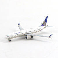 Diecast 1:500 B737สูงสุด9 UNITED Airlines เครื่องบินเครื่องบิน Airliner พร้อม Landing Gear Collection