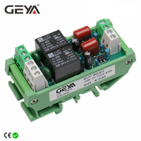 จัดส่งฟรี Geya 2ช่องโมดูลรีเลย์ acdc 12V 24V AC230V รีเลย์แม่เหล็กไฟฟ้าทั่วไป AC220v รีเลย์โมดูล5VDC