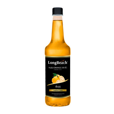 สินค้ามาใหม่! ลองบีช ไซรัป กลิ่นส้มยูซุ 740 มล. Longbeach Yuzu Flavoured Syrup 740 ml ล็อตใหม่มาล่าสุด สินค้าสด มีเก็บเงินปลายทาง