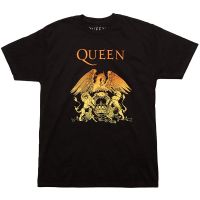 เสื้อยืดโอเวอร์ไซส์ธรรมดา100%cotton เสื้อยืดผู้ชายแฟชั่น Queen Crest Gradient T-Shirt men เสื้อ ยืด ผู้ชาย คอกลม โอ  3I57