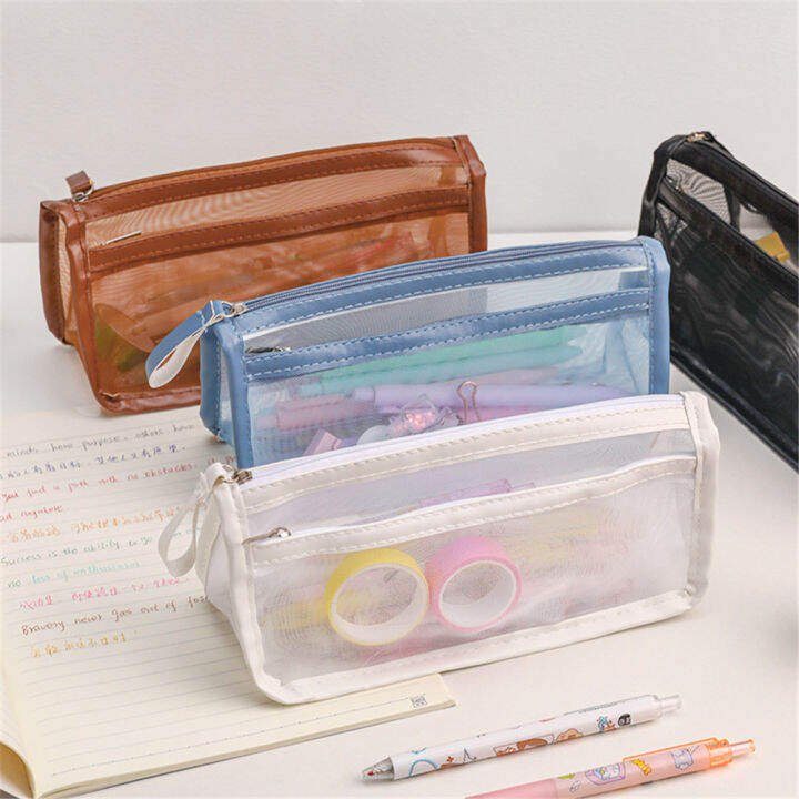 black-pencil-bag-zipper-pencil-case-pencil-bag-stationery-large-capacity-pencil-bag-school-supplies